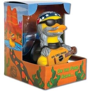 COPY - Jeep Duck Willie Nelson On the Pond Again Rubber Duck